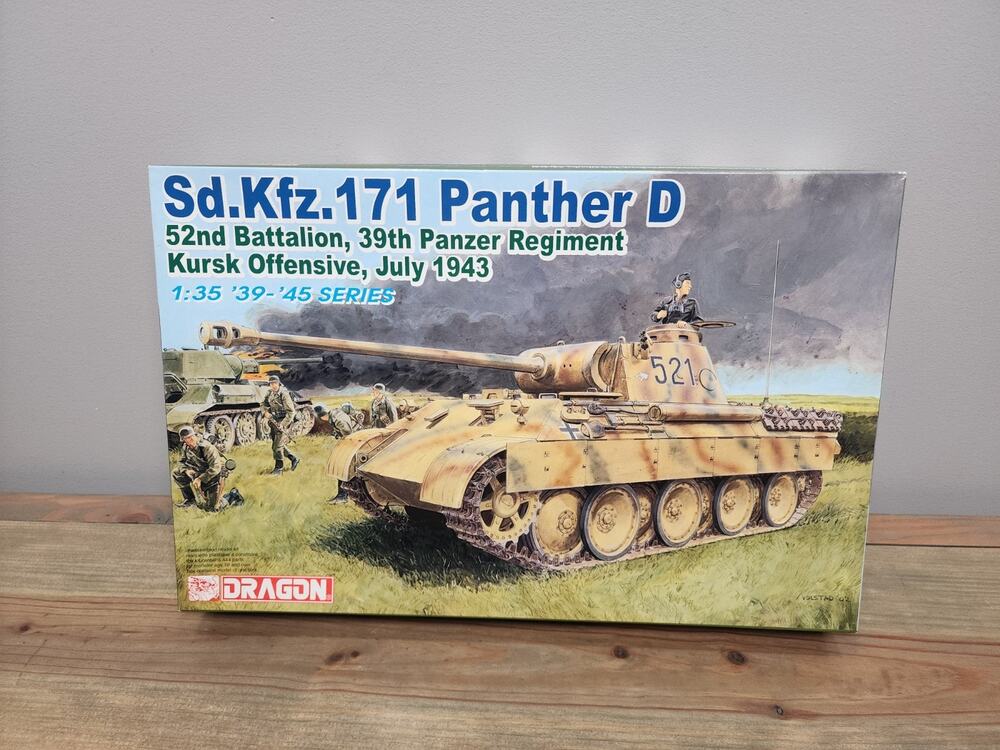 Dragon 6164 1/35 Sd.Kfz.171 Panther D, 52nd Battalion, Kursk Offensive,July 1943